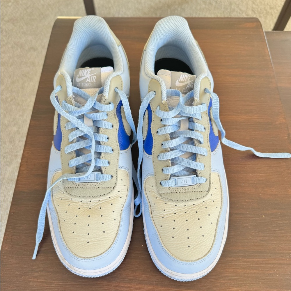 Air Force Ones - Dodgers Themed w/ “LAD” on back heel sz 12 Like new W box